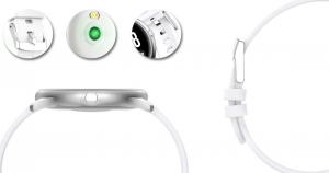 Smartwatch Rubicon RNCE40 Biały  (RNCE40SIBX01AX) 4