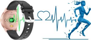 Smartwatch Gino Rossi SW010-6 Czarny  (382611-uniw) 16