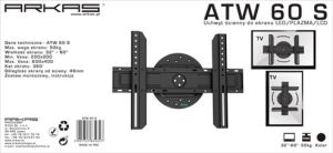 Arkas Uchwyt ścienny ATW-60 S 32'' - 60'' 2
