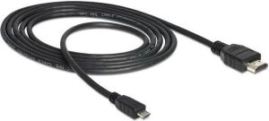 Kabel USB Delock HDMI USB Micro, 3m, Czarny (83296) 1