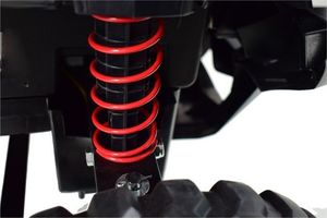 Super Toys MEGA AUTO CFORCE 4X4 , METALOWE AMORTYZATORY, FUNKCJA BUJANIA, KLIMATYZACJA MIĘKKIE KOŁA EVA, MIĘKKIE SIEDZENIE FULL OPCJA /XJL588 uniwersalny 22