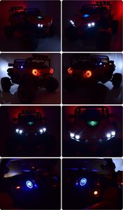 Super Toys MEGA AUTO CFORCE 4X4 , METALOWE AMORTYZATORY, FUNKCJA BUJANIA, KLIMATYZACJA MIĘKKIE KOŁA EVA, MIĘKKIE SIEDZENIE FULL OPCJA /XJL588 uniwersalny 31