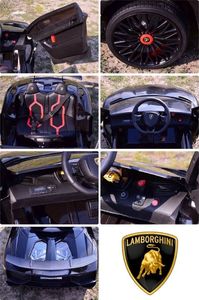 Super Toys LAMBORGHINI AVENTADOR PEŁNA OPCJA, MIĘKKIE KOŁA, MIĘKKIE SIEDZENIE/BDM0913 uniwersalny 16