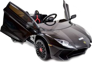 Super Toys LAMBORGHINI AVENTADOR PEŁNA OPCJA, MIĘKKIE KOŁA, MIĘKKIE SIEDZENIE/BDM0913 uniwersalny 2