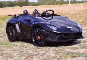 Super Toys LAMBORGHINI AVENTADOR PEŁNA OPCJA, MIĘKKIE KOŁA, MIĘKKIE SIEDZENIE/BDM0913 uniwersalny 5