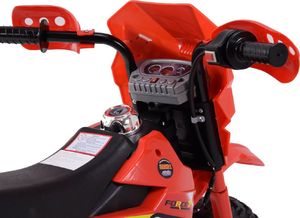 Super-Toys DUŻY MOTOR CROSS 2 STRONG 2 Z DŹWIĘKAMI I Ś / ZP-3999A uniwersalny 12