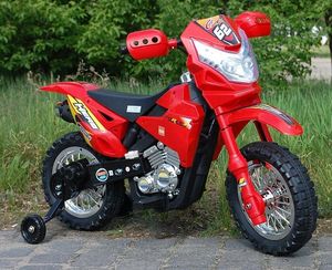 Super-Toys DUŻY MOTOR CROSS 2 STRONG 2 Z DŹWIĘKAMI I Ś / ZP-3999A uniwersalny 17