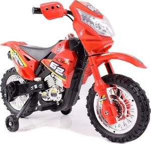 Super-Toys DUŻY MOTOR CROSS 2 STRONG 2 Z DŹWIĘKAMI I Ś / ZP-3999A uniwersalny 2