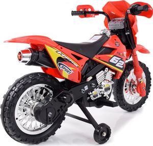 Super-Toys DUŻY MOTOR CROSS 2 STRONG 2 Z DŹWIĘKAMI I Ś / ZP-3999A uniwersalny 4
