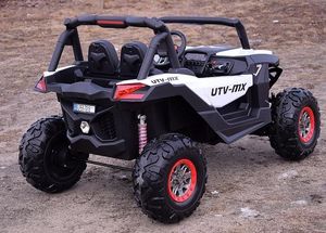 Super Toys MEGA AUTO BUGGI 4X4 , PANEL MP4, MIĘKKIE KOŁA EVA, MIĘKKIE SIEDZENIE FULL OPCJA 2X 12V/XMX603 uniwersalny 20