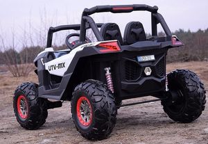 Super Toys MEGA AUTO BUGGI 4X4 , PANEL MP4, MIĘKKIE KOŁA EVA, MIĘKKIE SIEDZENIE FULL OPCJA 2X 12V/XMX603 uniwersalny 22