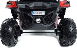 Super Toys MEGA AUTO BUGGI 4X4 , PANEL MP4, MIĘKKIE KOŁA EVA, MIĘKKIE SIEDZENIE FULL OPCJA 2X 12V/XMX603 uniwersalny 24