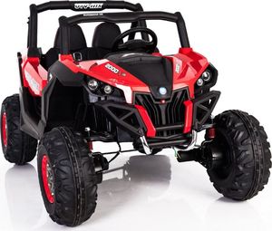 Super Toys MEGA AUTO BUGGI 4X4 , PANEL MP4, MIĘKKIE KOŁA EVA, MIĘKKIE SIEDZENIE FULL OPCJA 2X 12V/XMX603 uniwersalny 4
