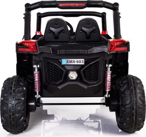 Super Toys MEGA AUTO BUGGI 4X4 , PANEL MP4, MIĘKKIE KOŁA EVA, MIĘKKIE SIEDZENIE FULL OPCJA 2X 12V/XMX603 uniwersalny 10