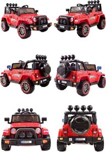 Super Toys MEGA JEEP FULLTIME, NAPĘD 4X4, 1X12V ,WOLNY START/ MIĘKKIE KOŁA, FUNKCJA BUJANIA EXCLUSIVE LAKIER/7588 uniwersalny 18