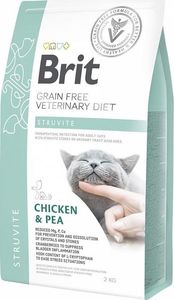 Brit Brit Grain-free Veterinary Diet Struvit - sucha karma dla kotów z chorobami dolnych dróg moczowych 5 kg 1