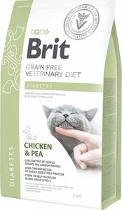 Brit Brit Grain-free Veterinary Diet Diabetes - sucha karma dla kotów leczonych na cukrzycę 5 kg 1