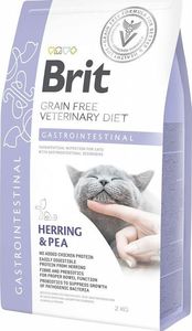 Brit Brit Grain-free Veterinary Diet Gastrointestinal - sucha karma dla kotów z problemami przewodu pokarmowego 400 g 1