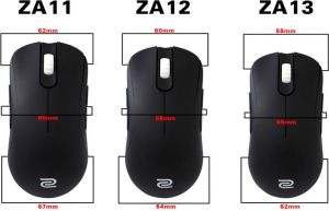 Mysz Zowie ZA12 Avago ADNS-3310 Sensor - Czarna 6