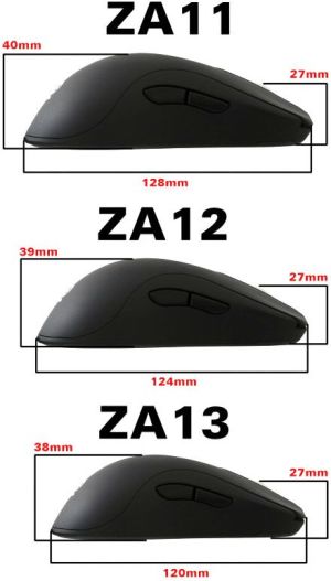 Mysz Zowie ZA12 Avago ADNS-3310 Sensor - Czarna 7