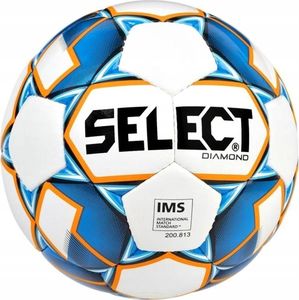 Select Biało-niebieska piłka nożna Select Diamond IMS r5 5 1