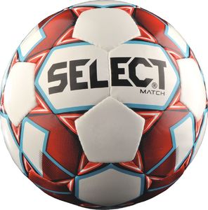 Select Biało-czerwona piłka nożna Select Match rozmiar 5 5 1