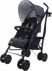 Wózek EURObaby Wózek Eko Swiss Design 300D Dark grey 1