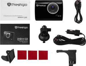 Wideorejestrator Prestigio RoadRunner 519I, 1920x1080, 25 fps, 2.0", 12 MP, Detektor ruchy, Czarny (PCDVRR519I) 5