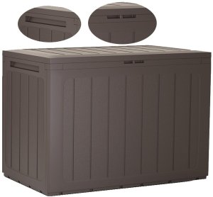 Skrzynia ogrodowa Prosperplast BoardeBox 190 l Brąz 2
