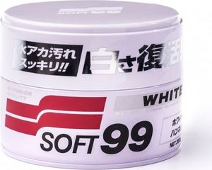 Soft99 Soft99 White Soft Wax wosk do jasnych lakierów 350g uniwersalny 1