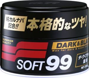 Soft99 Soft99 Dark Black wosk carnauba do ciemnych lakierów 300g uniwersalny 1