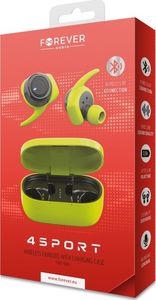 Słuchawki Forever 4Sport TWE-300 (GSM099301) zielone 2