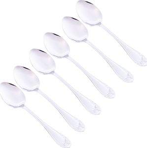 Pepco Zestaw 6 łyżeczek do herbaty_ONE_Silver 1