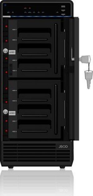 Kieszeń Icy Box 8x 3.5" SATA III JBOD - USB 3.0 / eSATA (IB-3680SU3) 2