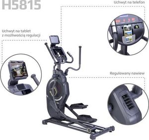 Orbitrek HMS H5815 magnetyczno-powietrzny 8