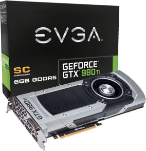 Karta graficzna EVGA GeForce GTX 980 Ti Superclocked, 6GB GDDR5 (384 Bit), DVI, HDMI, 3xDP (06G-P4-4992-KR) 1
