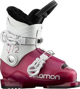 Salomon Dziecięce buty narciarskie Salomon T2 RT Girl Rose Violet 2020 1