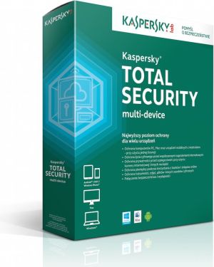 Kaspersky Lab Total Security Multi-Device 2 urządzenia 12 miesięcy  (KL1919PCBFS) 1