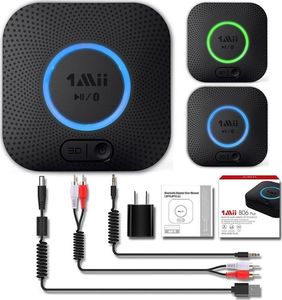 System przekazu sygnału AV 1Mii Odbiornik Bluetooth 5.0 1Mii B06 Plus aptX 50m 3