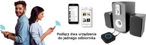 System przekazu sygnału AV 1Mii Odbiornik Bluetooth 5.0 1Mii B06 Plus aptX 50m 6
