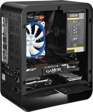 Obudowa Cooltek UMX1 Plus Czarna z oknem (600046835) 8