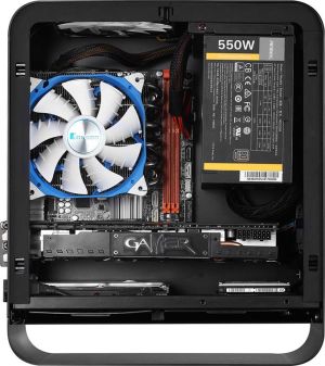 Obudowa Cooltek UMX1 Plus Czarna z oknem (600046835) 10