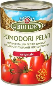 LA BIO IDEA Pomidory pelati bez skóry w puszce BIO 400 g - LA BIO IDEA 1