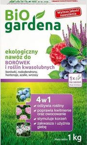 Bio Gardena Nawóz do borówek i roślin kwasolubnych EKO 1kg 1