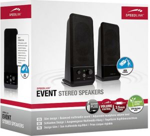 Głośniki komputerowe Speedlink Event (SL-8004-BK) 3