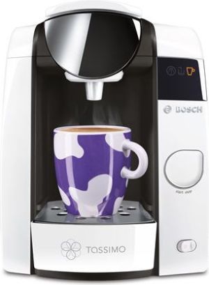 Ekspres ciśnieniowy Bosch Na kapsułki TAS 4304 Biało-Czarny (TAS4504) 3