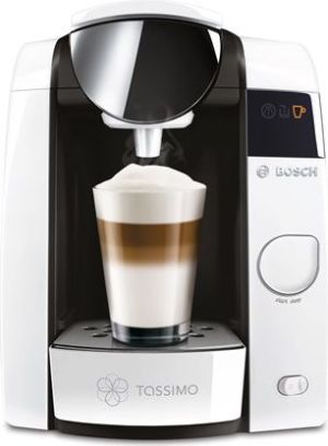 Ekspres ciśnieniowy Bosch Na kapsułki TAS 4304 Biało-Czarny (TAS4504) 4