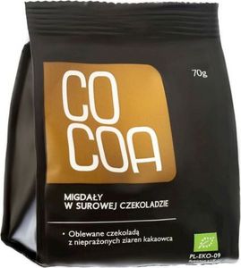 Cocoa MIGDAŁY W SUROWEJ CZEKOLADZIE BIO 70 g - COCOA 1