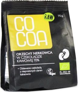 Cocoa ORZECHY NERKOWCA W CZEKOLADZIE KAWOWEJ BIO 70 g - COCOA 1