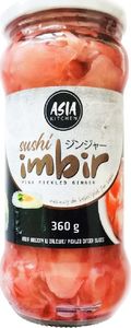 Asia Kitchen Imbir marynowany do sushi, różowy 360g - Asia Kitchen uniwersalny 1